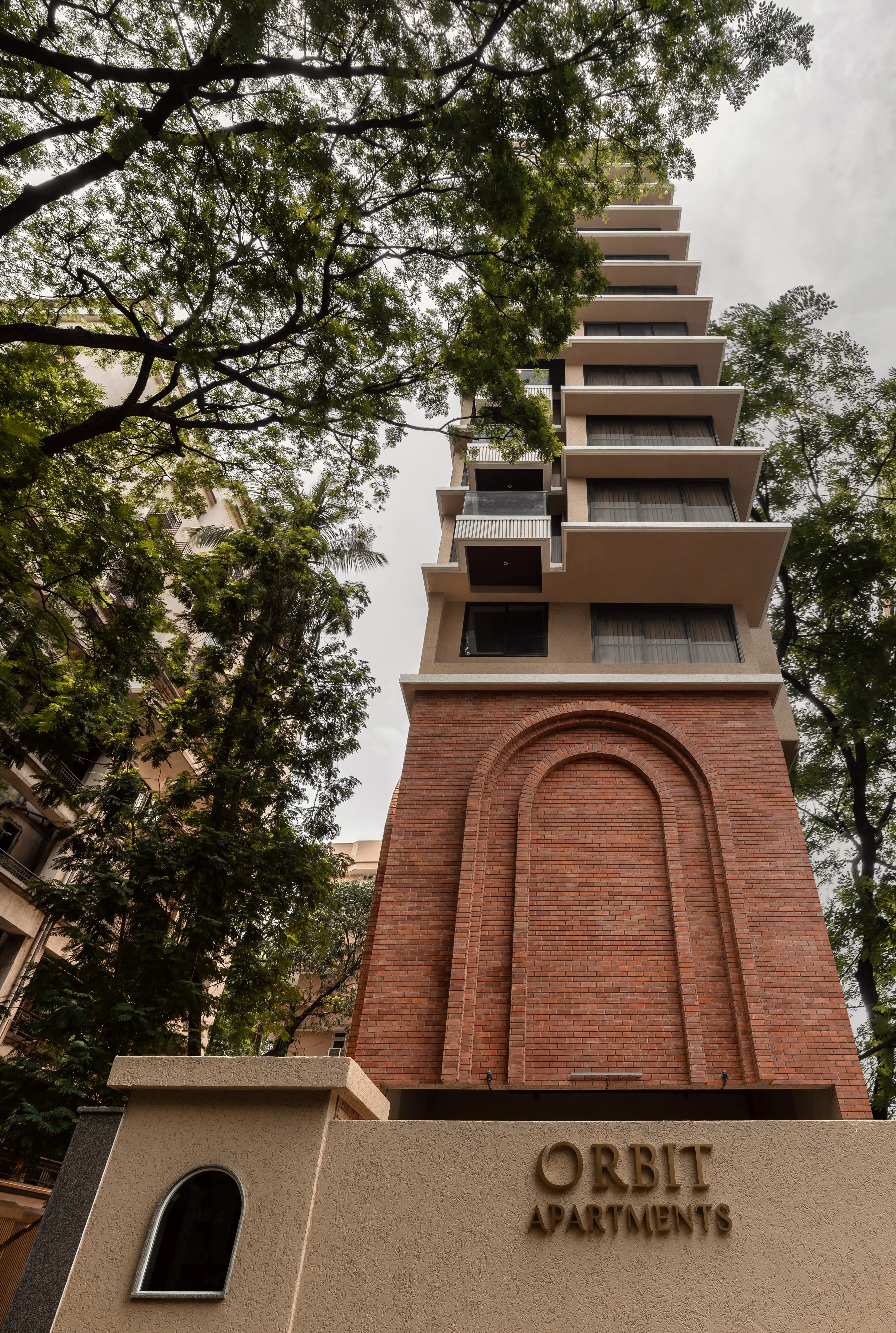 Orbit Serviced Apartments building exterior in Khar West Bandra Mumbai